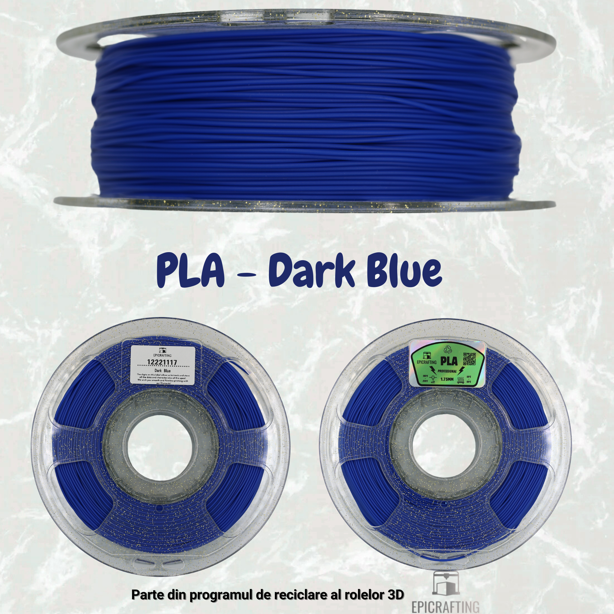 Filament 3D - DARK BLUE / ALBASTRU INCHIS