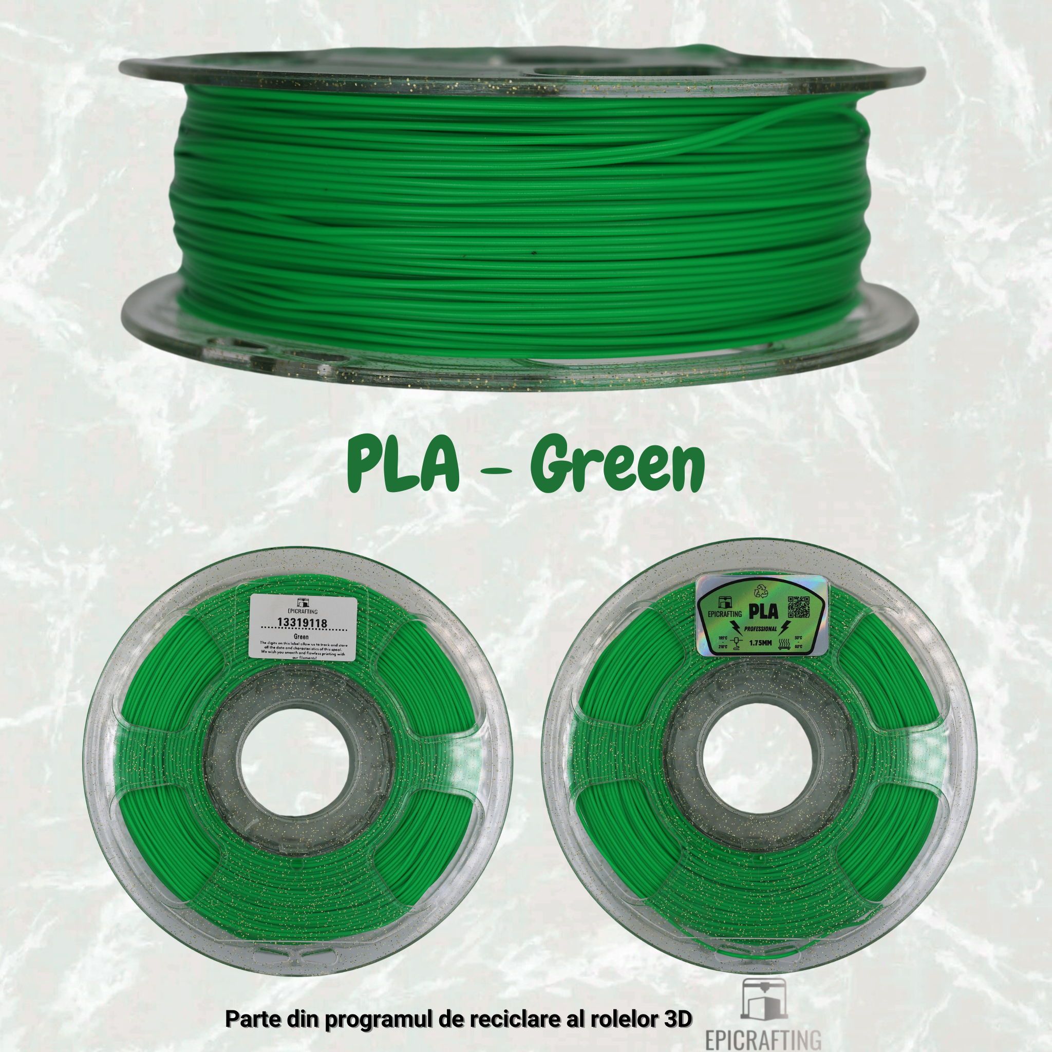 Filament 3D - PLA GREEN / VERDE