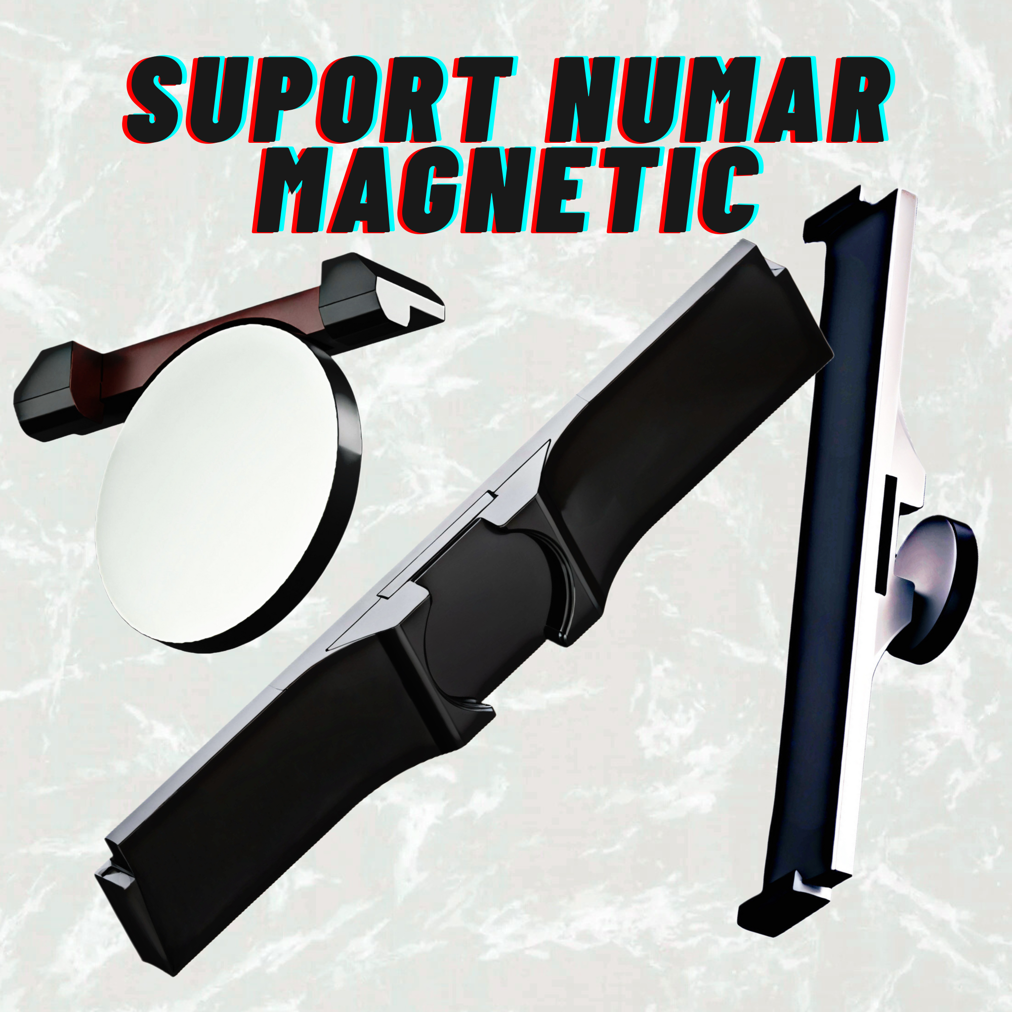 Suport Numar Magnetic Auto