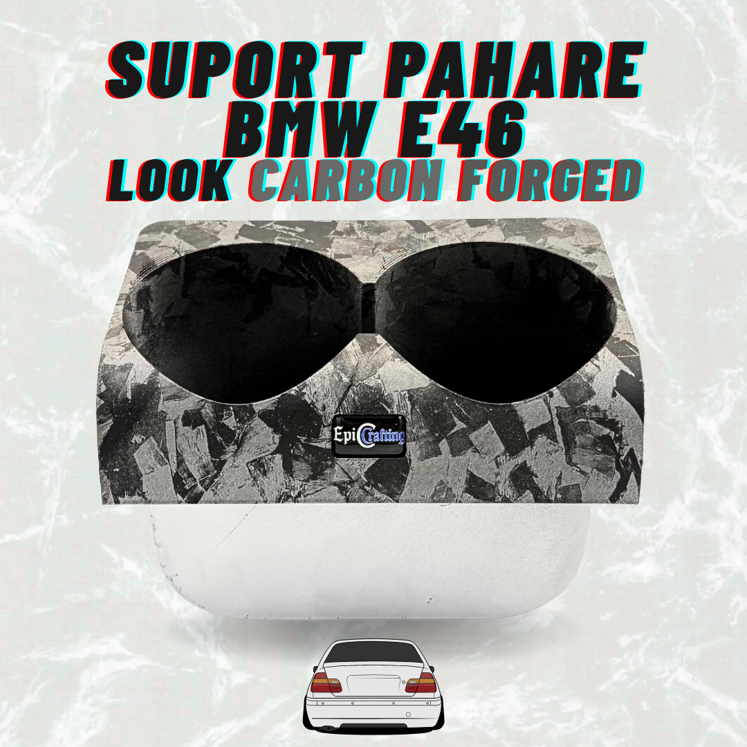Suport Pahare BMW E46 CARBON FORGED LOOK