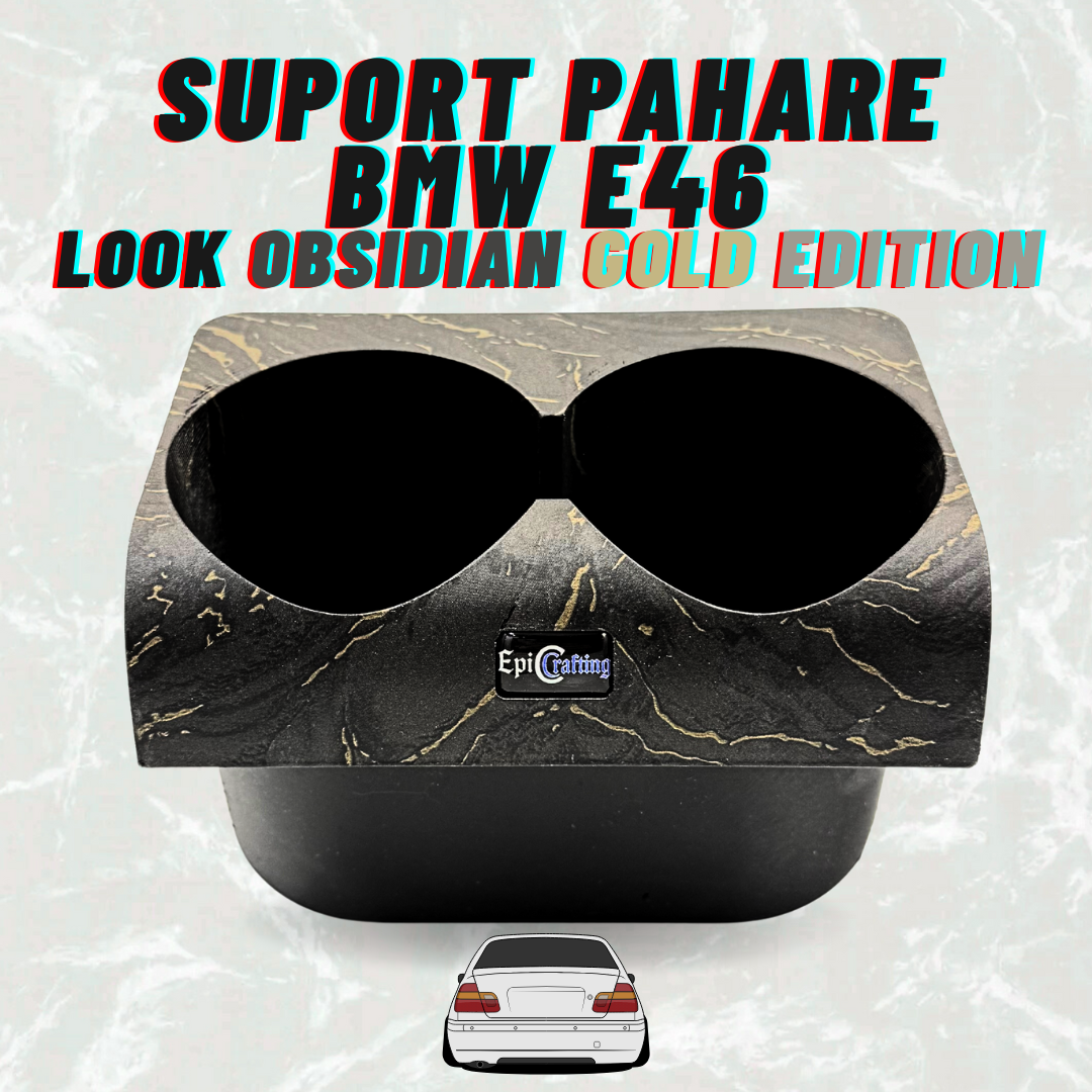 Suport Pahare BMW E46 OBSIDIAN GOLD EDITION LOOK